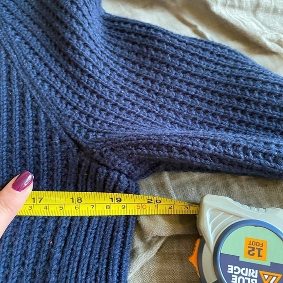 Athleta Borealis Cowl Neck Chunky Knit Sweater - Picture 6 of 9